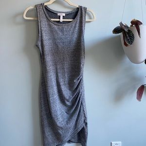 LEITH Ruched Side Sleeveless Dress